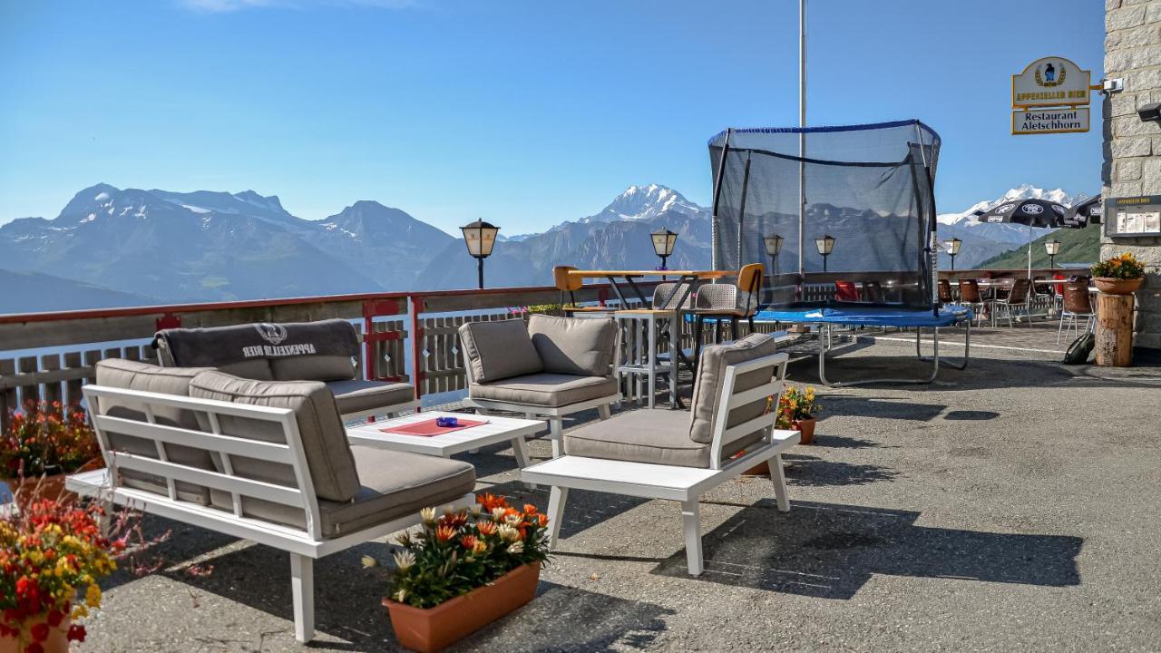 Hotel Aletschhorn Белальп Екстер'єр фото